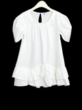 Women's Designer Puff Ruffled 1-5XL Fashion T-Shirts (Plus Size)-Women's Fashion Designer Plus Size Long-Sleeve Tops-International Women's Clothing