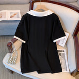 Women's Designer Blouse 5-9XL Blouse Fashion T-Shirts (Plus Size)-
