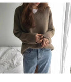Women's Designer Cashmere S-5XL Fashion Cardigans (Plus Size)-Women's Tops Fashion Designer Plus Size Jerseys-International Women's Clothing