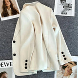 Women's Elegant Office Tops Fashion Designer S-3XL Blazer Jackets-Women's Fashion Designer Jackets-International Women's Clothing