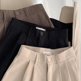 Women's Elegant S-2XL Korean Office Fashion Designer Pants-Women's Fashion Designer Leggings / Pants-Women&#x27;s fashion designer plus size clothes
