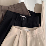 Women's Elegant S-2XL Korean Office Fashion Designer Pants-Women's Fashion Designer Leggings / Pants-Women&#x27;s fashion designer plus size clothes