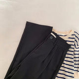 Women's Elegant S-2XL Korean Office Fashion Designer Pants-Women's Fashion Designer Leggings / Pants-Women&#x27;s fashion designer plus size clothes