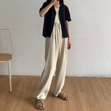 Women's Elegant S-2XL Korean Office Fashion Designer Pants-Women's Fashion Designer Leggings / Pants-Women&#x27;s fashion designer plus size clothes
