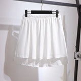 Women's Fart Curtain 5-6XL Fashion Designer Short Skirts (Plus Size)