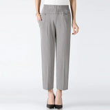 Women's Fashion Designer 1-8XL High Waist Elastic Pants (Plus Size)-Women's Fashion Designer Plus Size Leggings / Pants