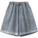 Women's Fashion Designer 2-5XL Denim Shorts (Plus Size)