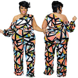 Women's Fashion Designer Backless 2-5XL Jumpsuits (Plus Size)