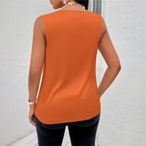 Women's Fashion Designer Crop Tops Cowl Neck Singlets-Women's Tops Fashion Designer Singlets