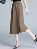 Women's Fashion Designer L-5XL Skirt Capri 3/4 Pants (Plus Size)