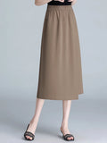 Women's Fashion Designer L-5XL Skirt Capri 3/4 Pants (Plus Size)