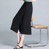 Women's Fashion Designer L-5XL Skirt Capri 3/4 Pants (Plus Size)