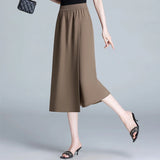 Women's Fashion Designer L-5XL Skirt Capri 3/4 Pants (Plus Size)