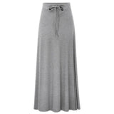 Women's Fashion Designer M-6XL Cotton Long Skirts (Plus Size)-Women's Fashion Designer Plus Size Skirts-International Women's Clothing