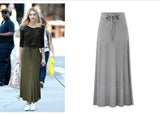 Women's Fashion Designer M-6XL Cotton Long Skirts (Plus Size)-Women's Fashion Designer Plus Size Skirts-International Women's Clothing