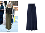 Women's Fashion Designer M-6XL Cotton Long Skirts (Plus Size)-Women's Fashion Designer Plus Size Skirts-International Women's Clothing