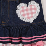 Women's Fashion Designer Patchwork Multi Layered Lace Trim Mini Skirts (Short)-Women's Fashion Designer Skirts
