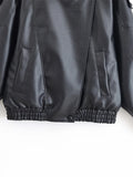 Women's Fashion Designer Pebble Faux Leather S-L Jackets
