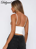 Women's Fashion Designer Ruched Bodycon Tops Singlets-Women's Tops Fashion Designer Singlets