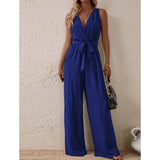 Women's Fashion Designer S-XL Wide Leg Jumpsuits Floral Rompers