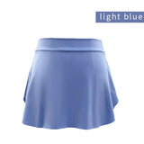 Women's Fashion Designer Side Split Ballet Mini Skirts (Short)