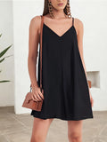Women's Fashion Designer Spaghetti Strap 1-8XL Short Dresses (Plus Size)