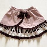Women's Fashion Designer XS-XL Piano Pleated Mini Skirts (Short)