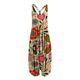 Women's Floral Print 3-5XL Fashion Designer Jumpsuits (Plus Size)-Women's Plus Size Fashion Designer Rompers / Jumpsuits-45-Women&#x27;s fashion designer plus size clothes