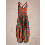 Women's Floral Print 3-5XL Fashion Designer Jumpsuits (Plus Size)-Women's Plus Size Fashion Designer Rompers / Jumpsuits-37-Women&#x27;s fashion designer plus size clothes