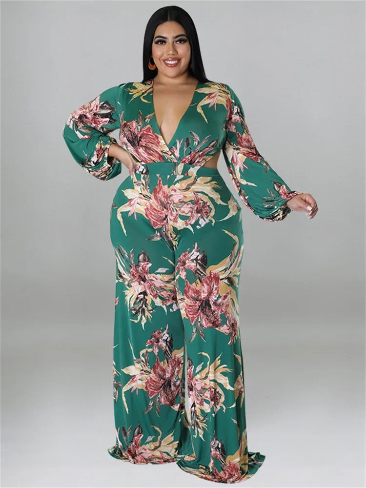 Women's Floral Rompers 2-5XL Designer Fashion Jumpsuits (Plus Size) – International Women's Clothing Women's Floral Rompers 2-5XL Designer Fashion Jumpsuits (Plus Size) – International Women's Clothing