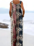 Women's Floral Wide Leg 1-5XL Fashion Designer Jumpsuits (Plus Size)