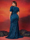 Women's Formal Party Fashion Designer 2-4XL Long Dresses (Plus Size)