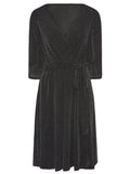 Women's Glitter Cocktail L-8XL Fashion Designer Midi Dresses (Plus Size)-