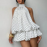 Women's Halter S-2XL Neck Tops Fashion Designer Backless Singlets