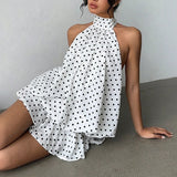 Women's Halter S-2XL Neck Tops Fashion Designer Backless Singlets