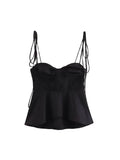 Women's Heart Corset Fashion Designer Spaghetti Straps Singlets-Women's Tops Fashion Designer Singlets