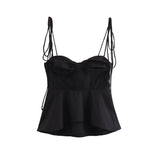 Women's Heart Corset Fashion Designer Spaghetti Straps Singlets-Women's Tops Fashion Designer Singlets