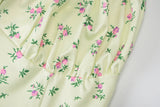 Women's High Split Floral Printed Fashion Designer Dresses (Midi)-Women's Fashion Designer Dresses