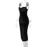 Women's High Split Velvet Fashion Designer Bodycon Dresses (Midi)