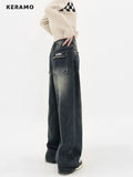 Women's High Waist S-2XL Baggy Jeans Fashion Designer Pants-Women's Fashion Designer Leggings / Pants-Women&#x27;s fashion designer plus size clothes