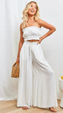 Women's High Waist S-2XL Fashion Designer Draw String Pants-Women's Fashion Designer Leggings / Pants-WHITE-Women&#x27;s fashion designer plus size clothes