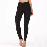 Women's High Waist S-XL Stretchy Fashion Designer Leggings-Women's Fashion Designer Leggings / Pants-International Women's Clothing