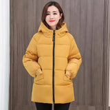 Women's Hooded Parkas Fashion Designer 1-8XL Jackets (Plus Size)