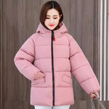 Women's Hooded Parkas Fashion Designer 1-8XL Jackets (Plus Size)
