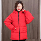 Women's Hooded Parkas Fashion Designer 1-8XL Jackets (Plus Size)