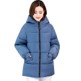Women's Hooded Parkas Fashion Designer 1-8XL Jackets (Plus Size)