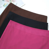 Women's Irregular Chiffon M-3XL Fashion Designer Fishtail Skirts (Midi)