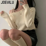 Women's Irregular Collar Tied Cardigan Fashion Designer Jerseys-Women's Fashion Designer Jerseys Tops
