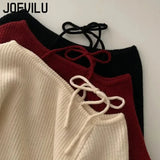 Women's Irregular Collar Tied Cardigan Fashion Designer Jerseys-Women's Fashion Designer Jerseys Tops