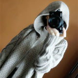 Women's Jacquard Knitted 2-5XL Fashion Designer Cardigans (Plus Size)